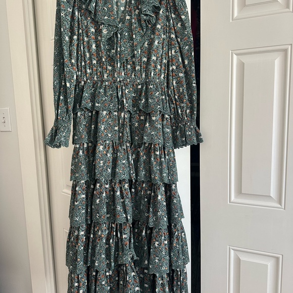 Ulla Johnson Odile Ruffle Maxi Dress - Picture 2 of 2